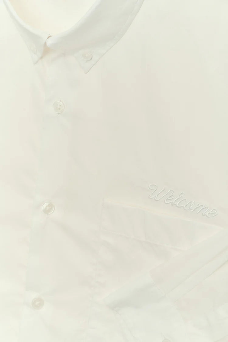 Camisa Blank ML - Off White
