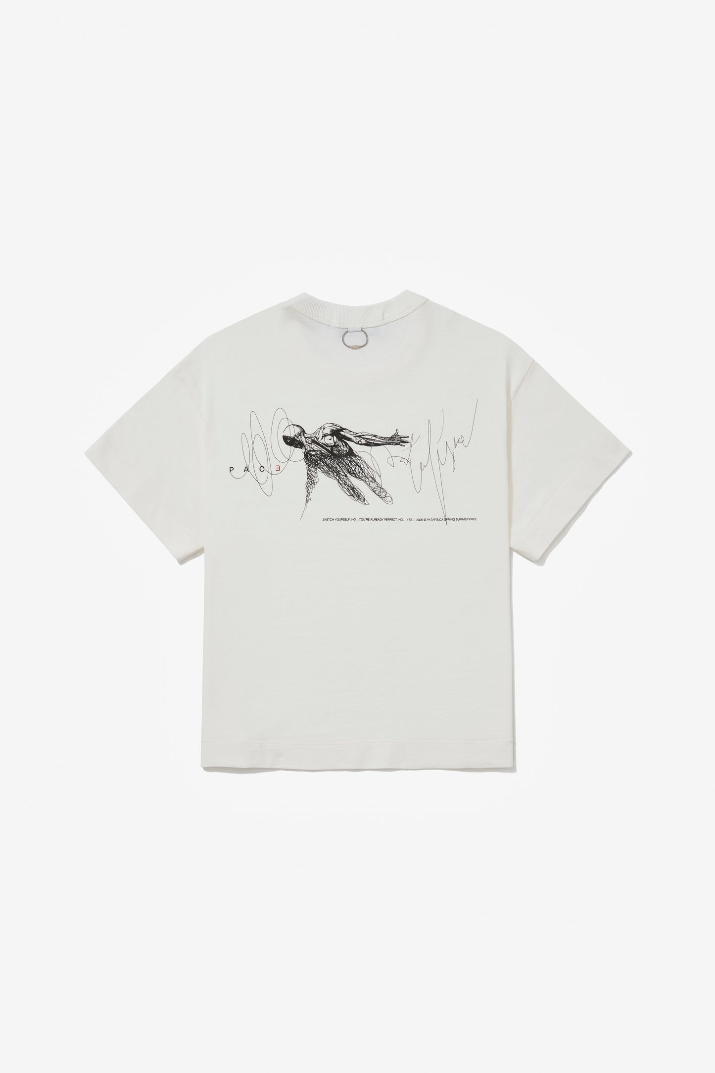 SKETCH YOURSELF TEE OFF WHITE