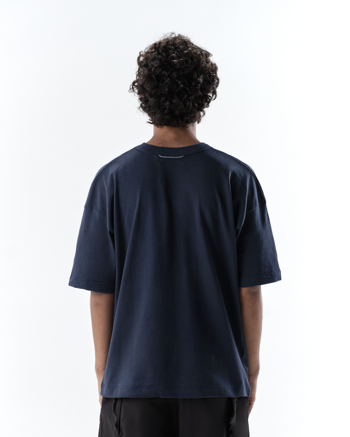 QC ATELIER NAVY BLUE T-SHIRT