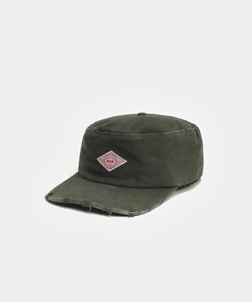 Distressed Cap Vintage Black