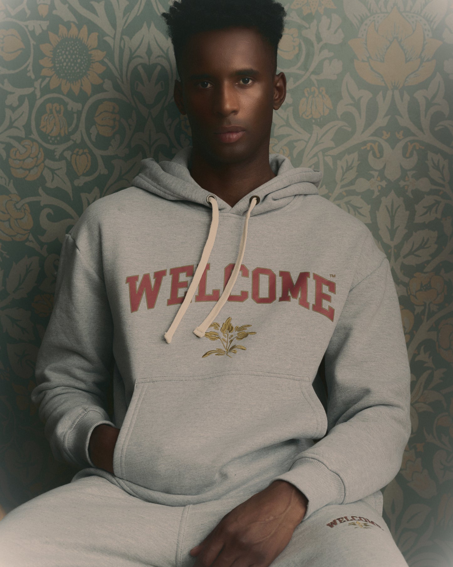 Hoodie Moletom Tulipa - Cinza Mescla