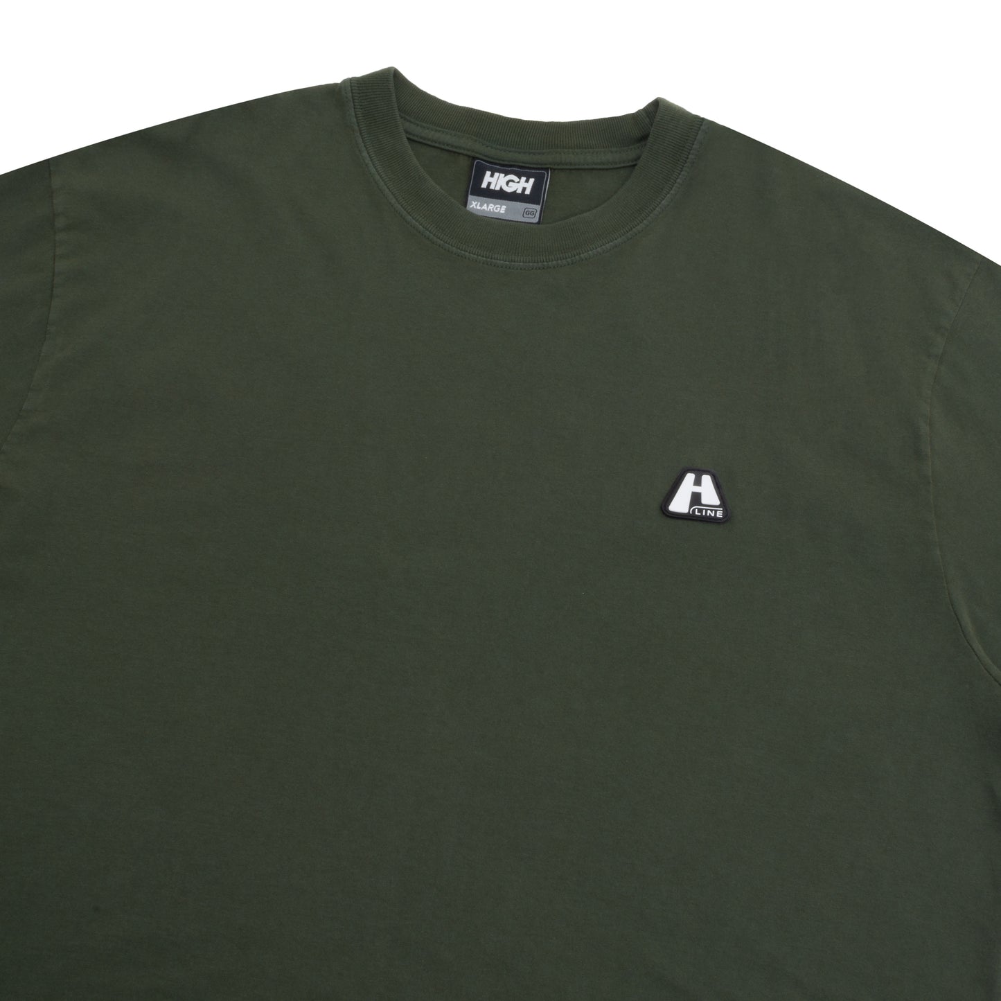 Tee Logo Line Night Green