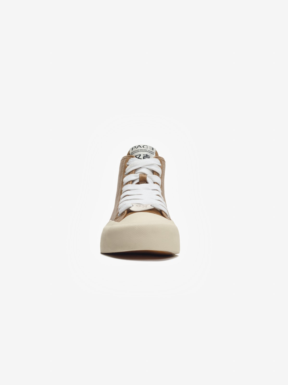 YACHT-RUBBER LEATHER HIGH BEIGE