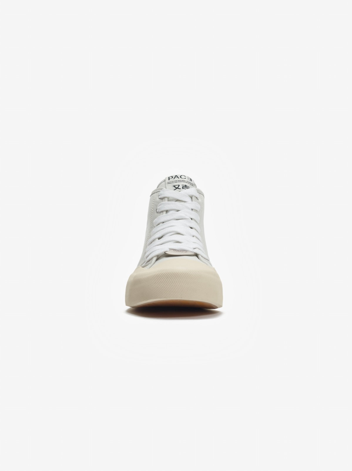 YACHT-RUBBER LEATHER HIGH OFF WHITE