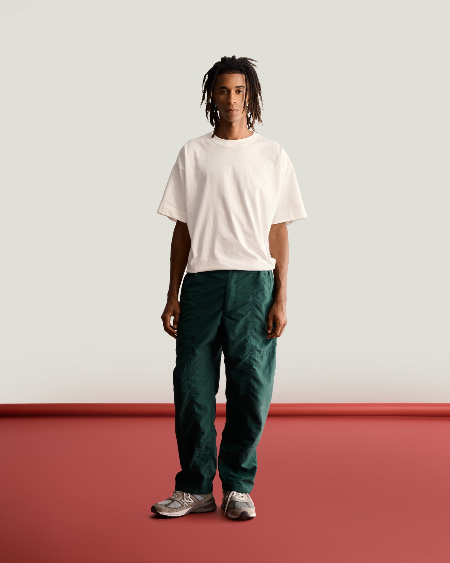Calça Tracksuit Wide Pocket - Verde