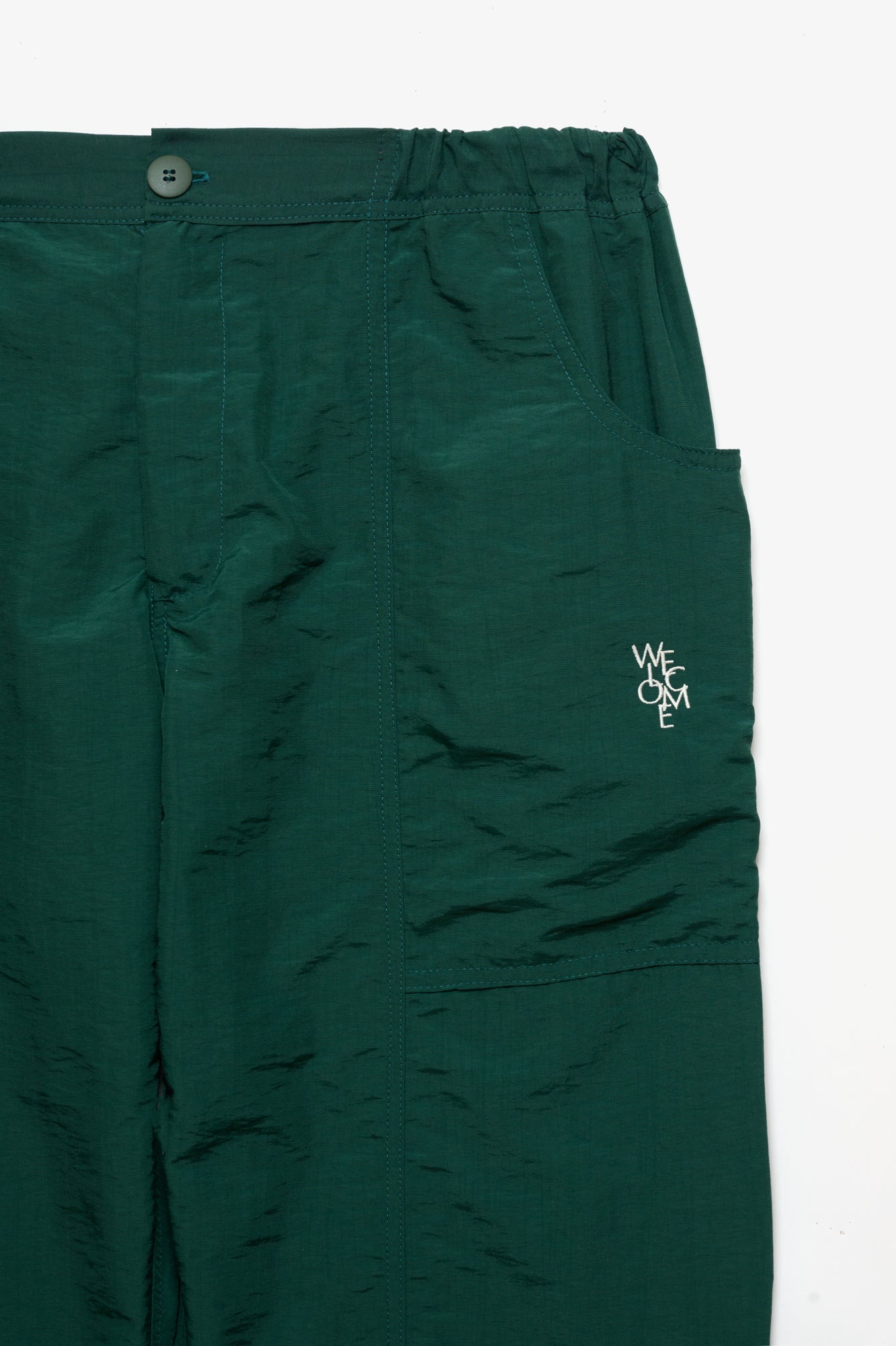 Calça Tracksuit Wide Pocket - Verde