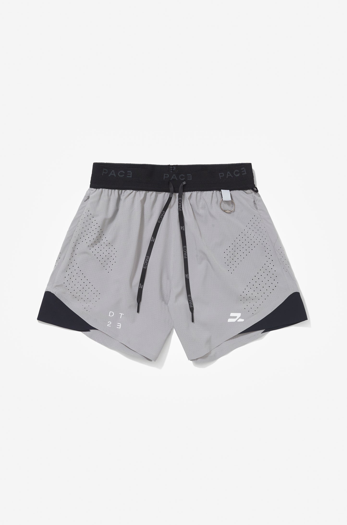 DT2 FLECKS SEAMLESS SHORTS TITANIUM