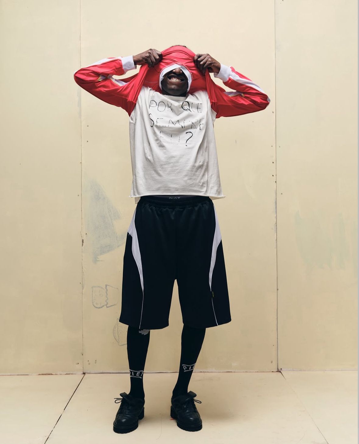 Soccer Baggy Shorts Black