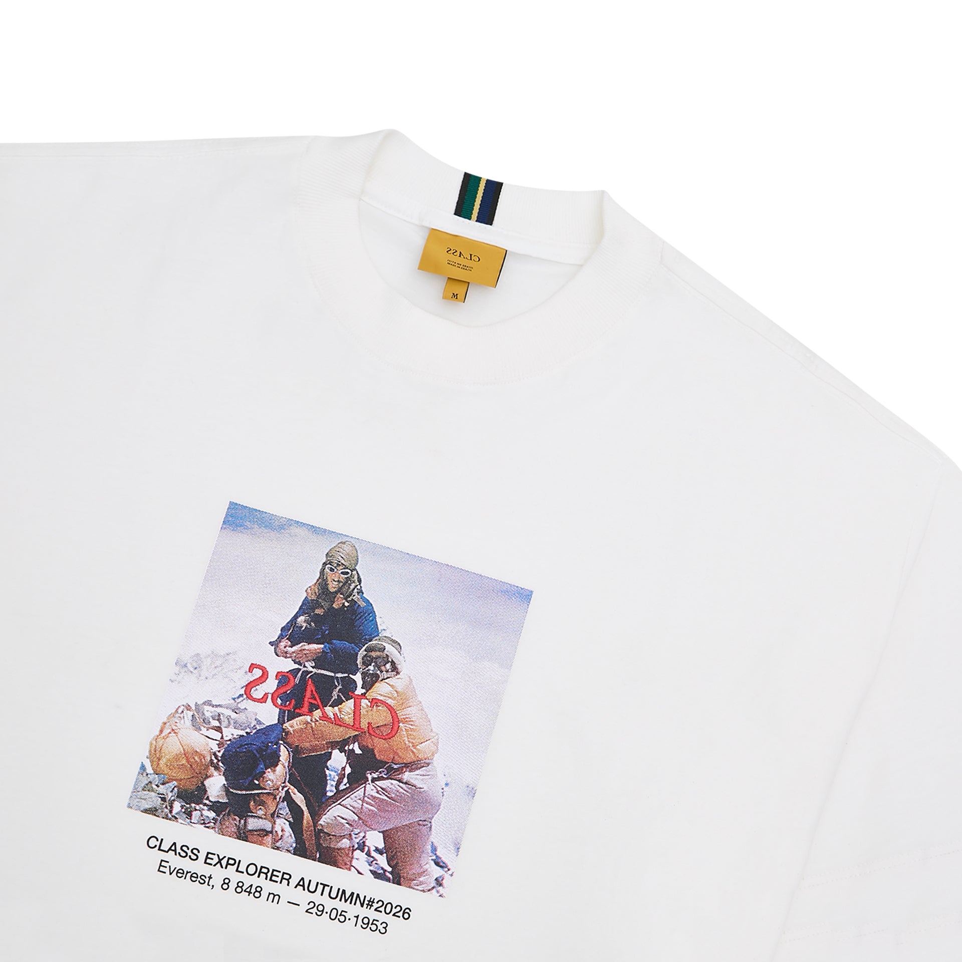 T-SHIRT "CLASS EXPLORER" OFF-WHITE