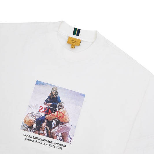 T-SHIRT "CLASS EXPLORER" OFF-WHITE