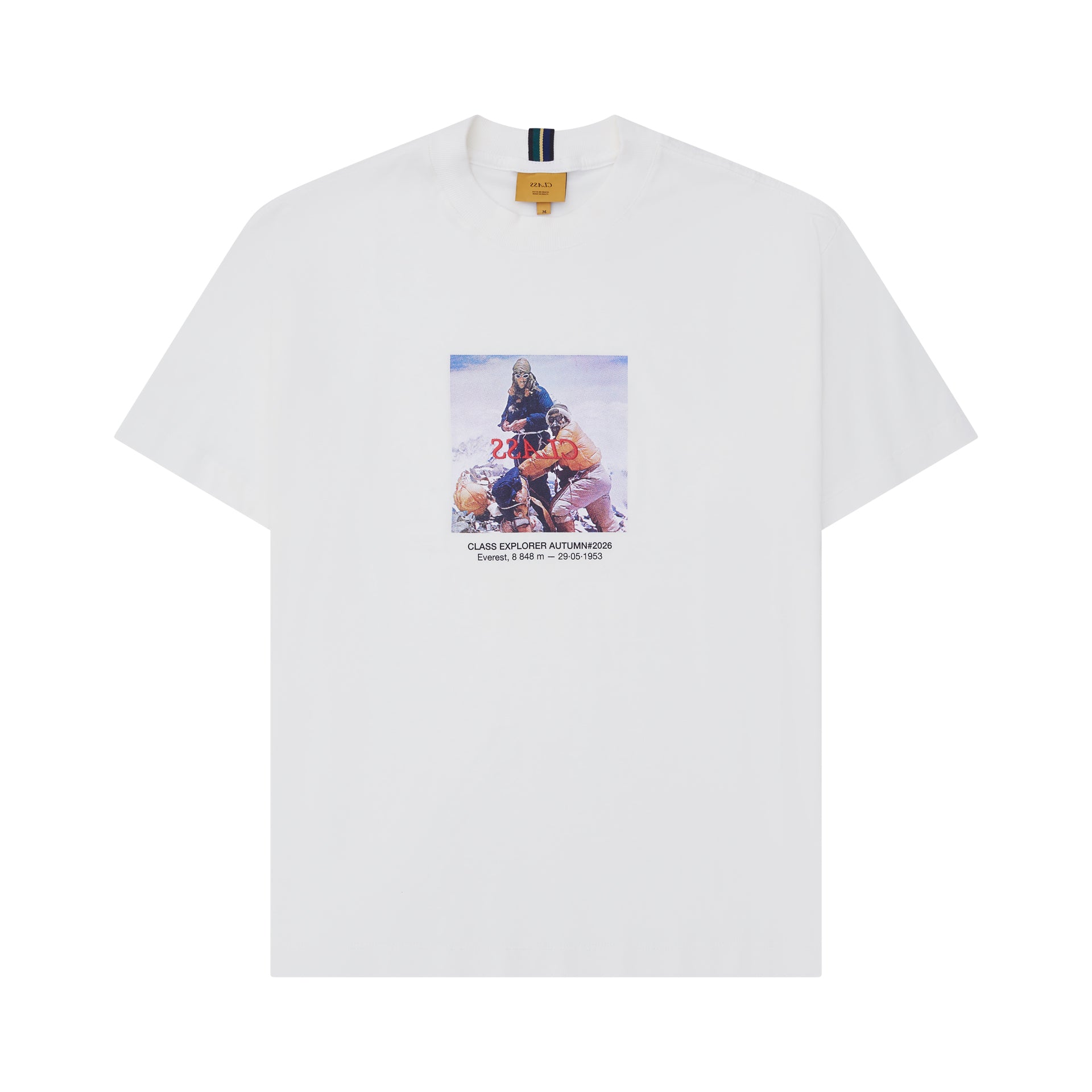 T-SHIRT "CLASS EXPLORER" OFF-WHITE