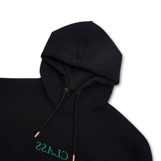 CLASSIC HOODIE "CLASS INVERSO" BLACK