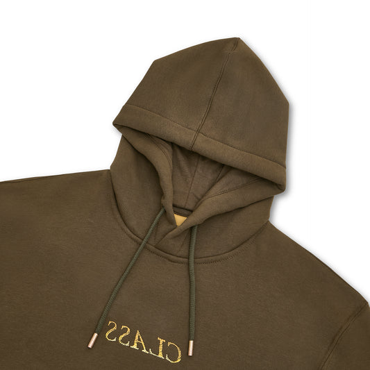 CLASSIC HOODIE "CLASS INVERSO" GREEN