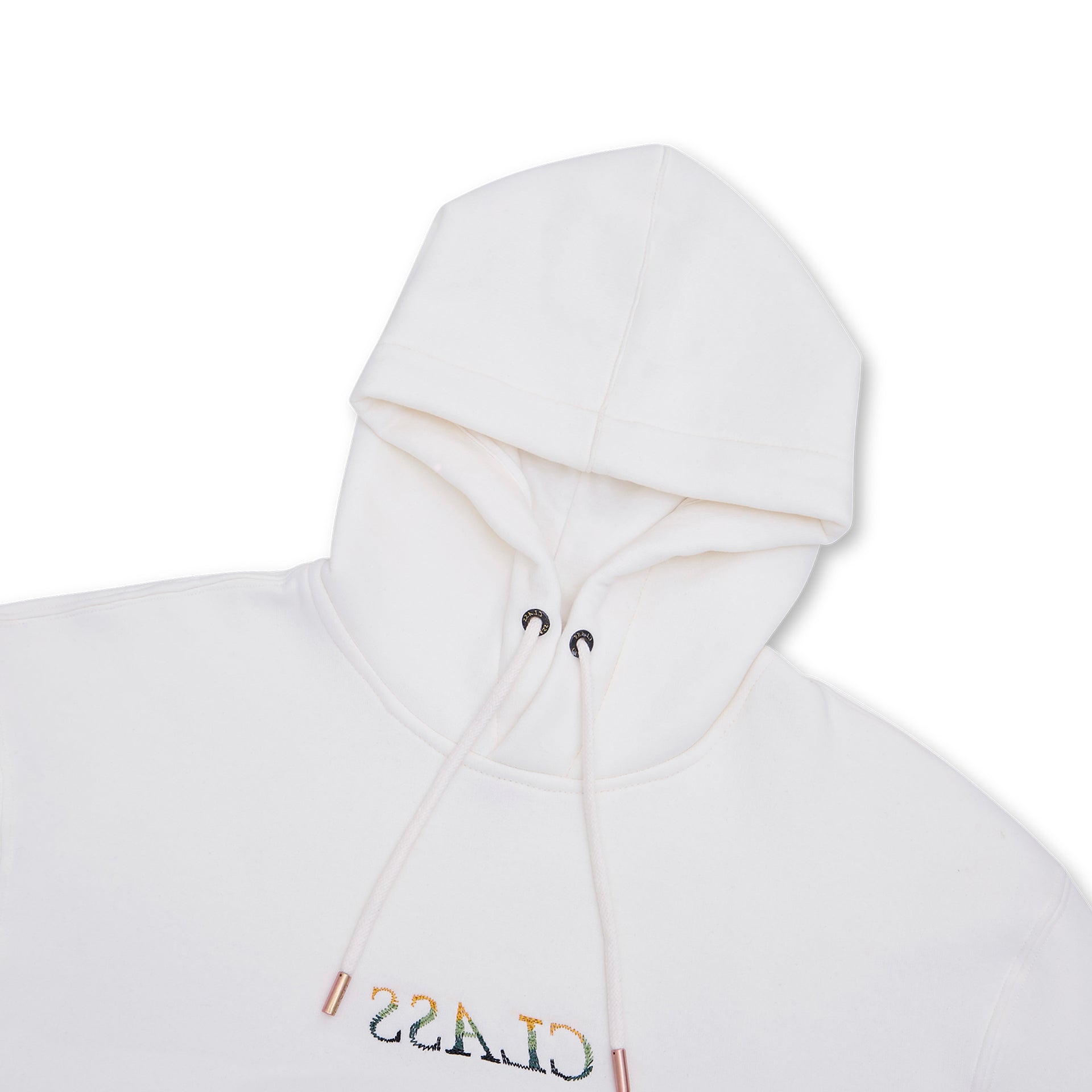 CLASSIC HOODIE "CLASS INVERSO" OFF-WHITE