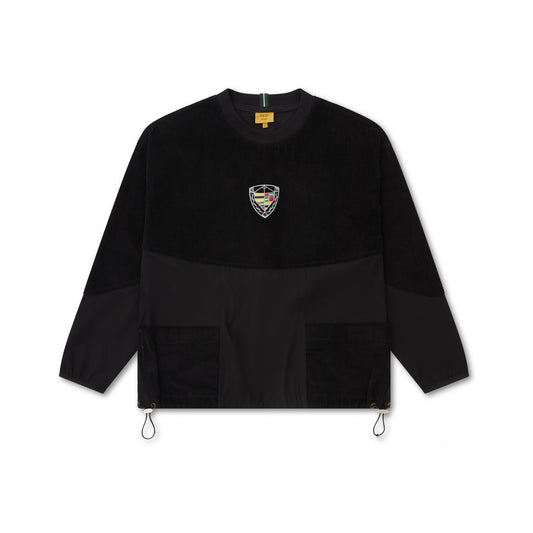 LONGSLEEVE JERSEY CORDUROY CLASS "SUPER CAR" BLACK