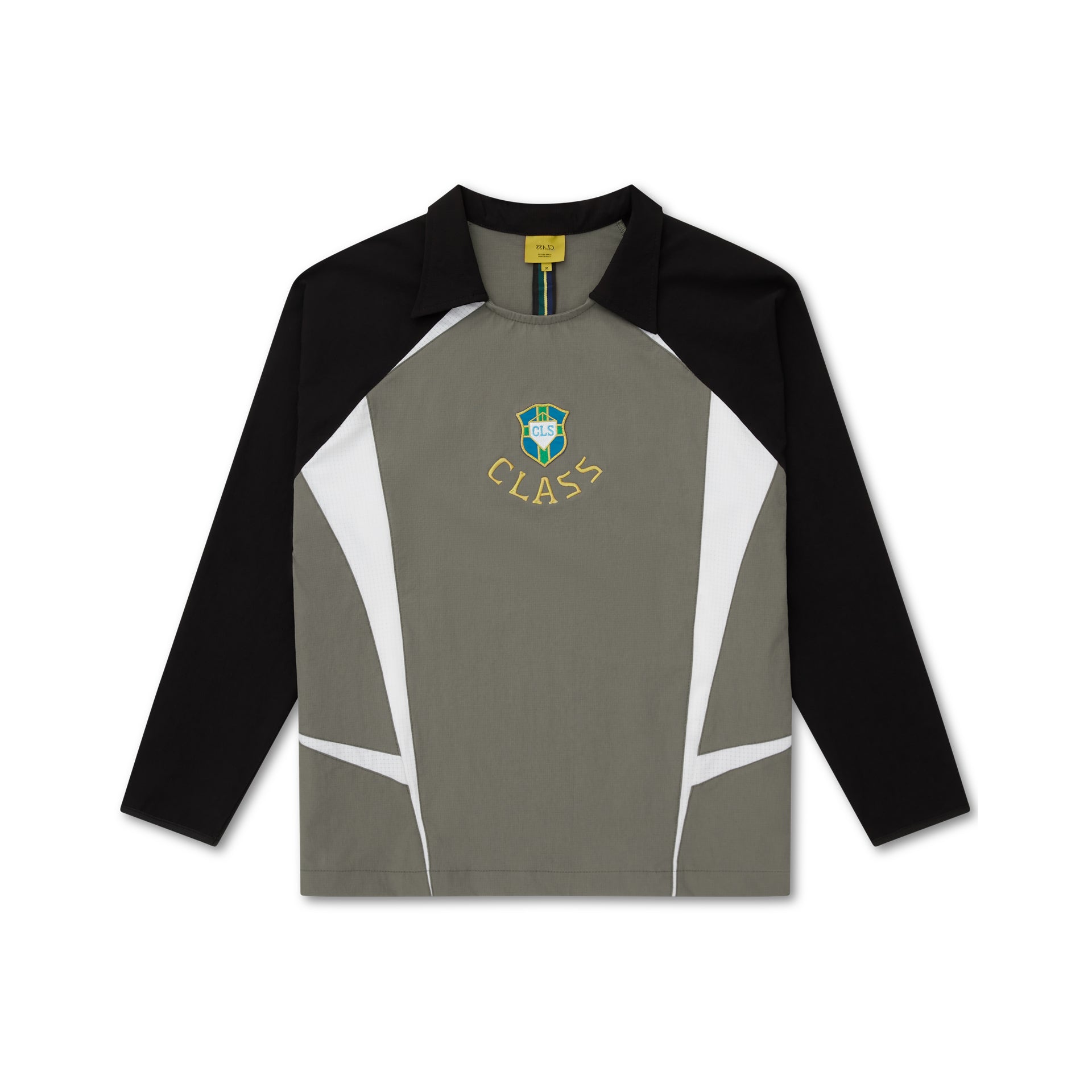 LONGSLEEVE JERSEY CLASS "BRASIL" GREEN / BLACK