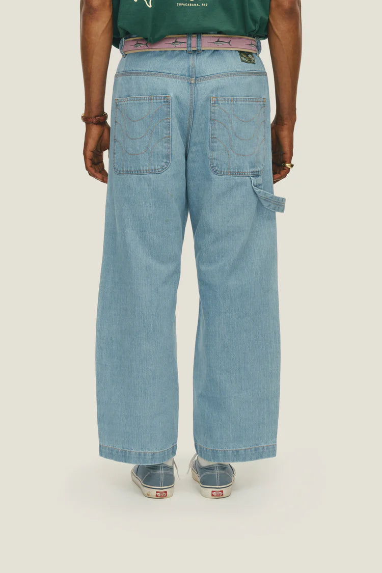 Calça Jeans Carpinteiro Double Knee - Light