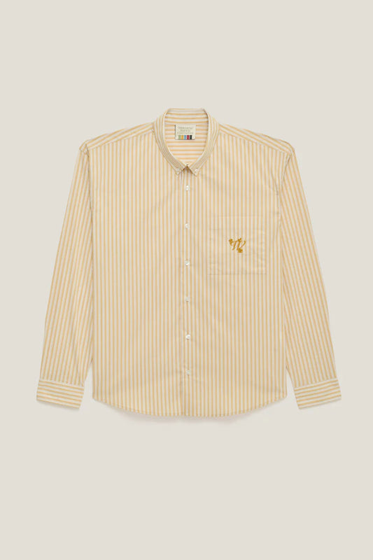 Camisa Solaris - Amarelo e Off-White