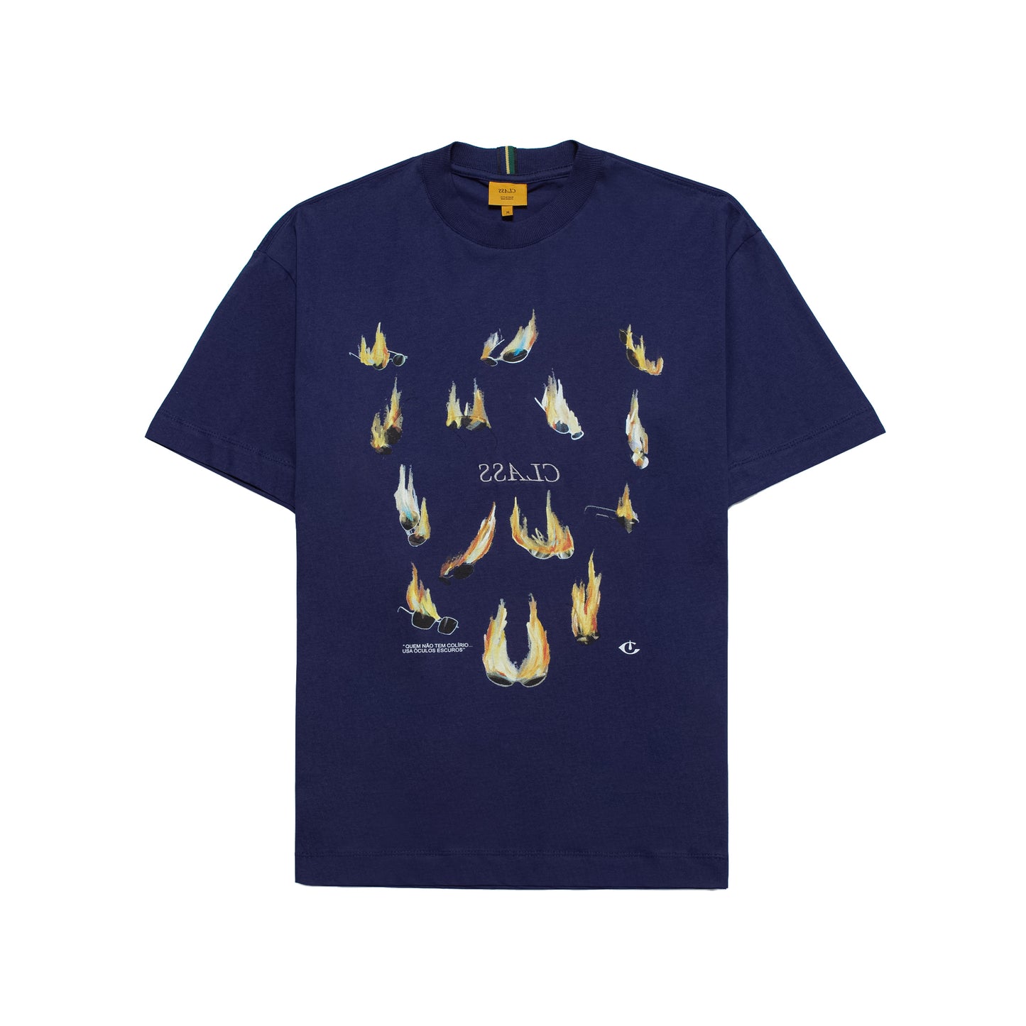 T-Shirt "Lupas" Navy