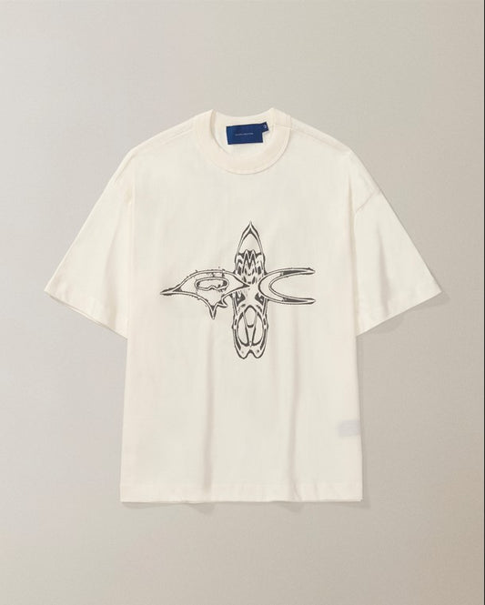 CAMISETA QC ARTHROPODS BOXY OFF WHITE