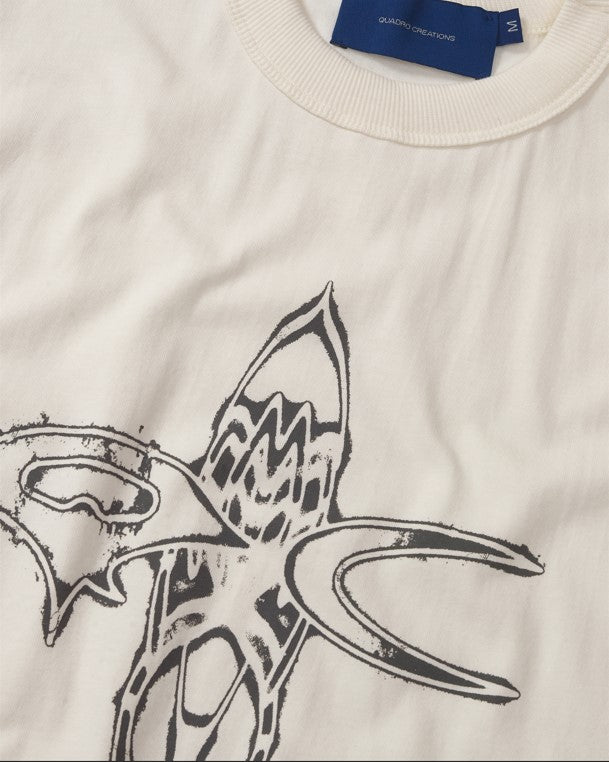 CAMISETA QC ARTHROPODS BOXY OFF WHITE