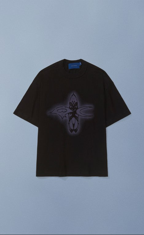 CAMISETA QC ARTHROPODS BOXY PRETO