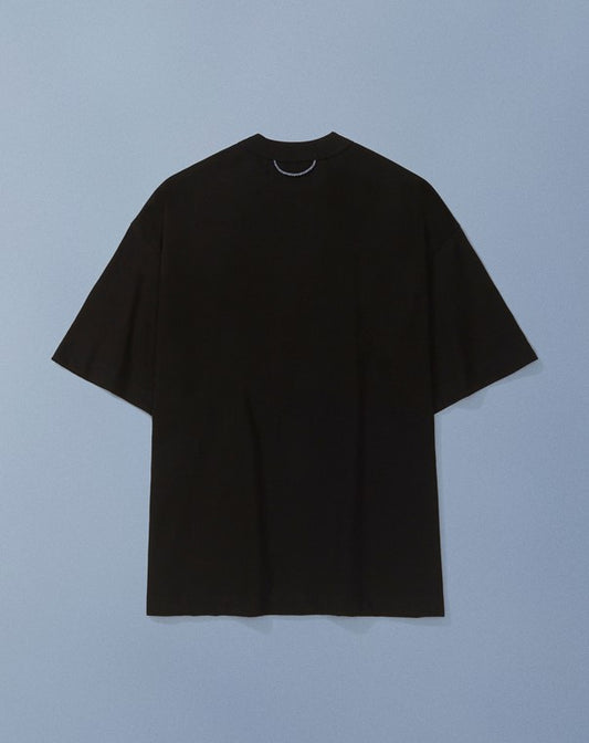 CAMISETA QC CODE BOXY PRETO