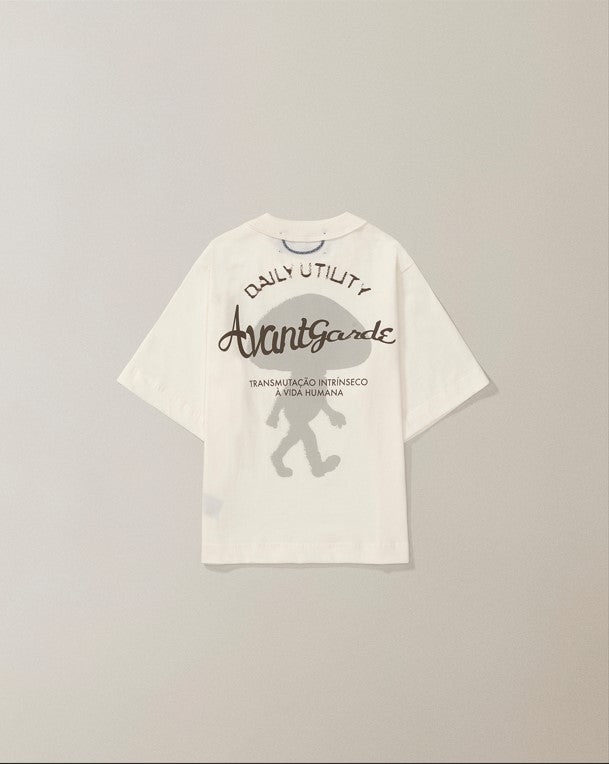 CAMISETA QC DAILY COGU BABY TEE OFF WHITE