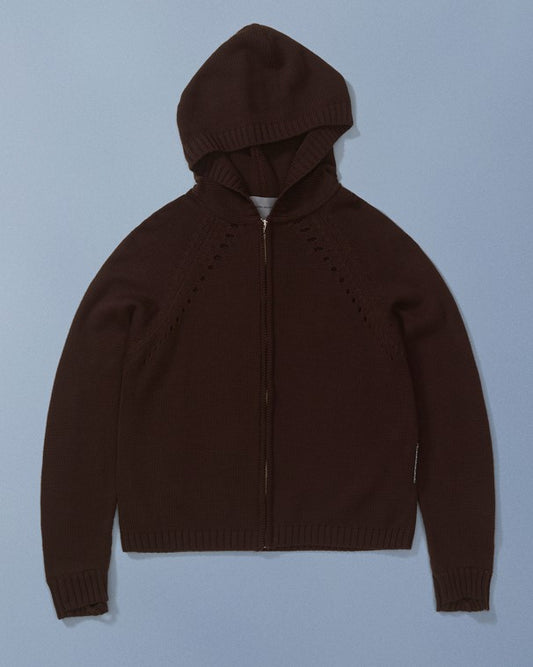 TRICÔ EXECS ZIP MARROM