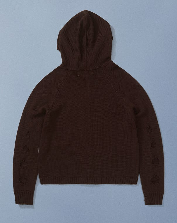 TRICÔ EXECS ZIP MARROM