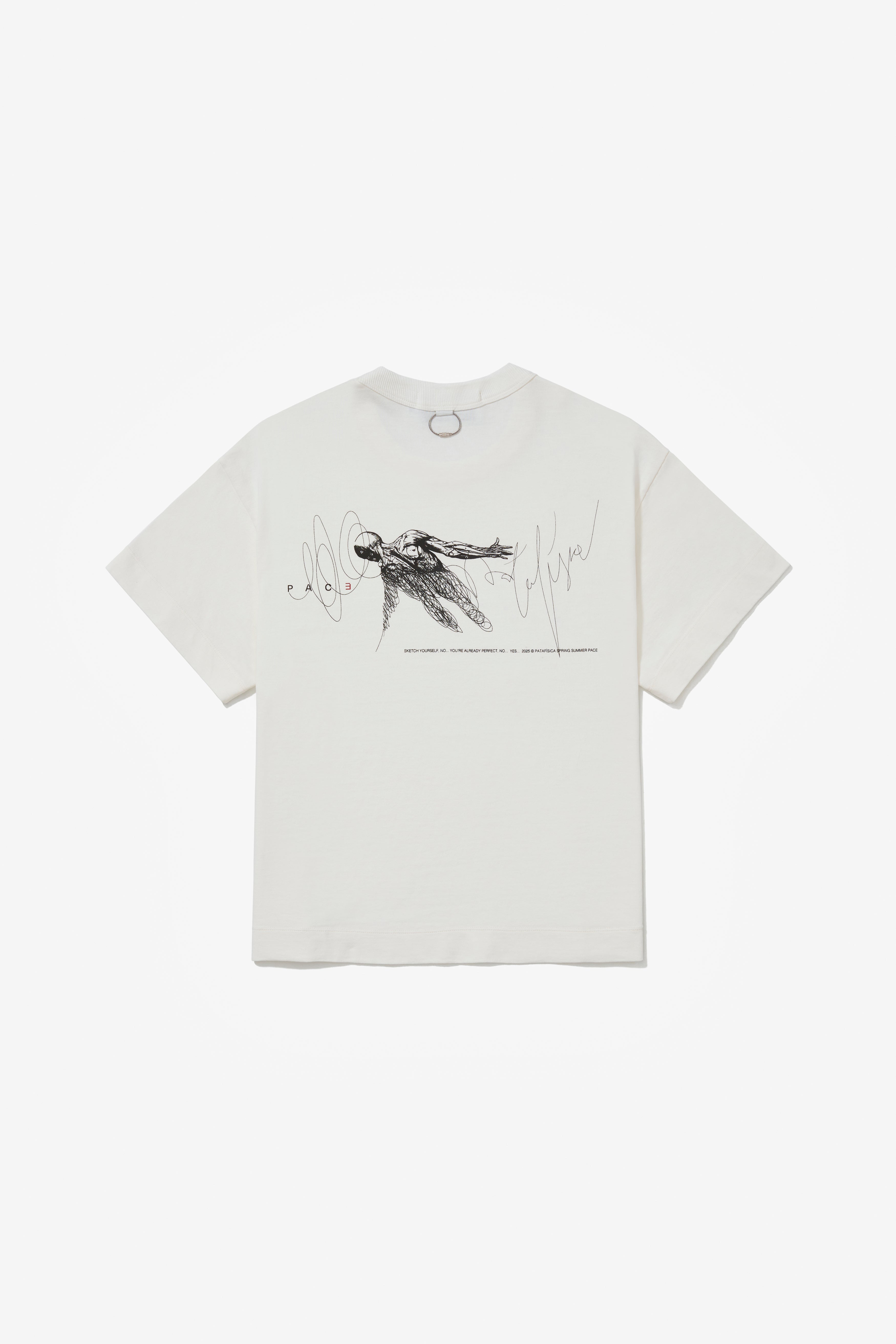 SKETCH YOURSELF TEE OFF WHITE