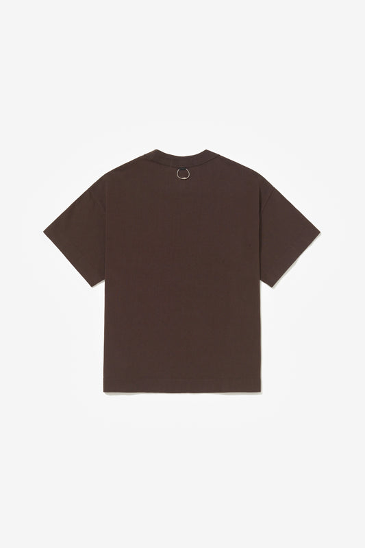 NOIRO TEE WASHED BROWN
