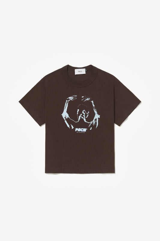 NOIRO TEE WASHED BROWN