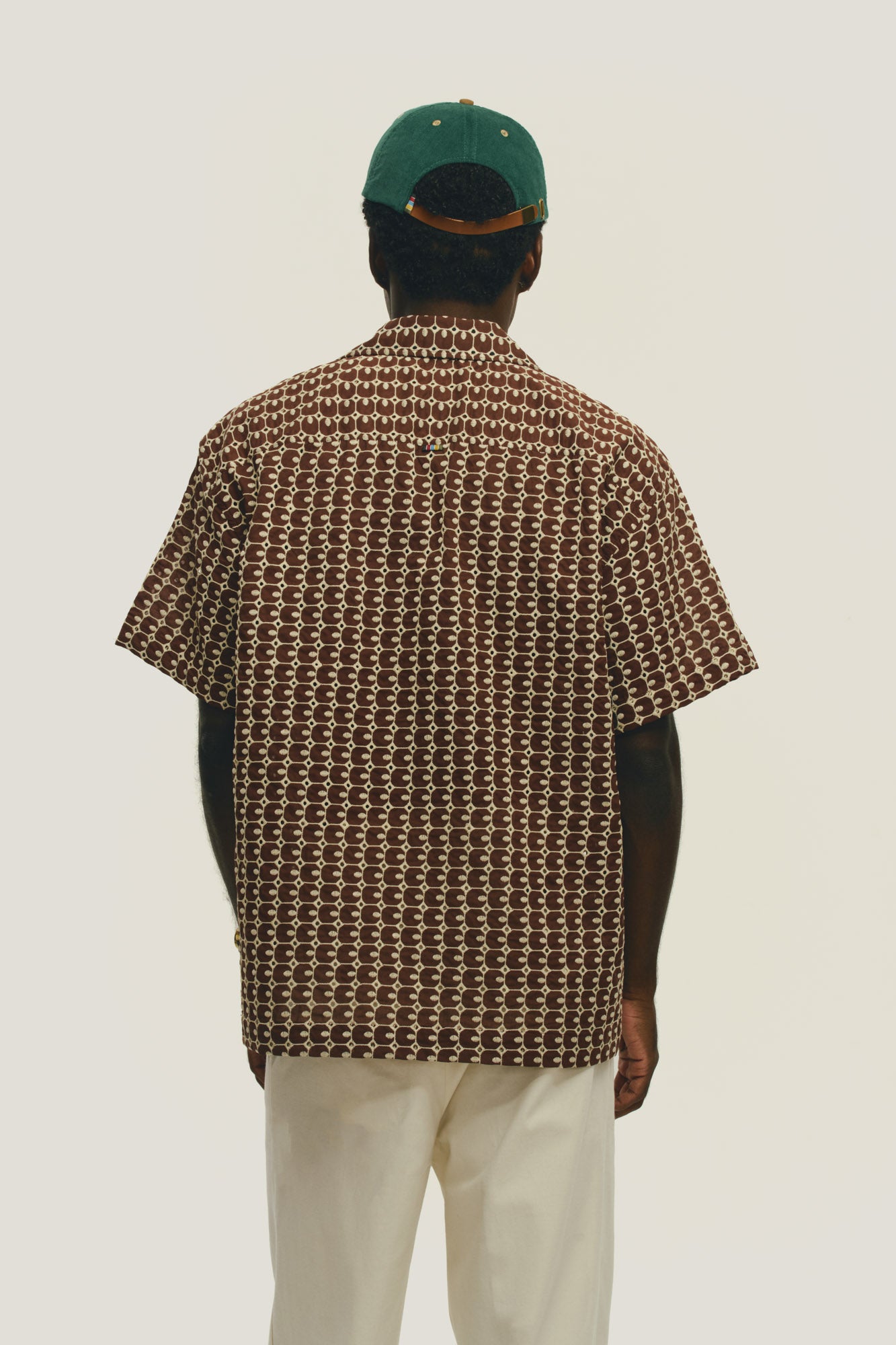 Camisa Duvivier Bordada MC - Marrom