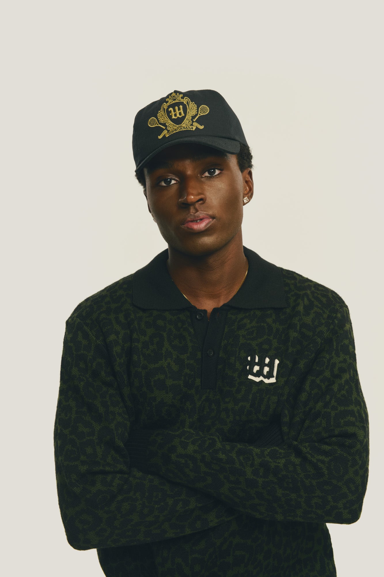 Boné Ripstop Tênis Crest - Preto