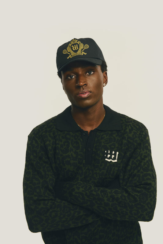 Boné Ripstop Tênis Crest - Preto