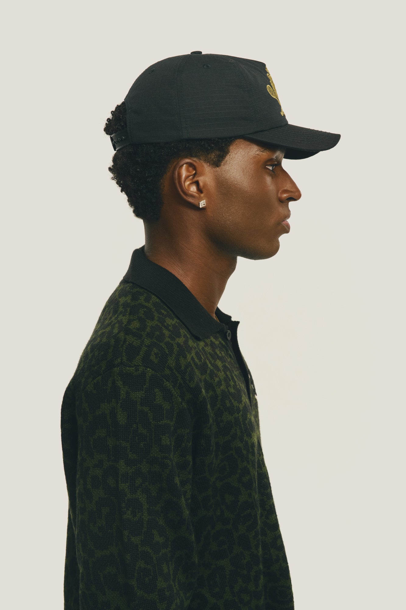 Boné Ripstop Tênis Crest - Preto