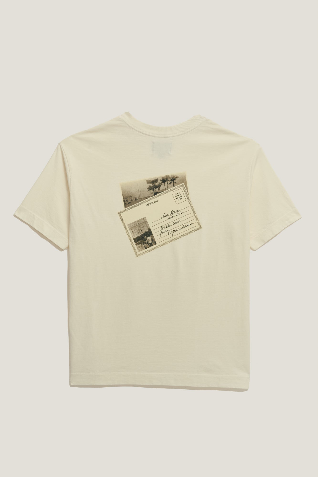 T-Shirt Regular Fit Postal - Off White