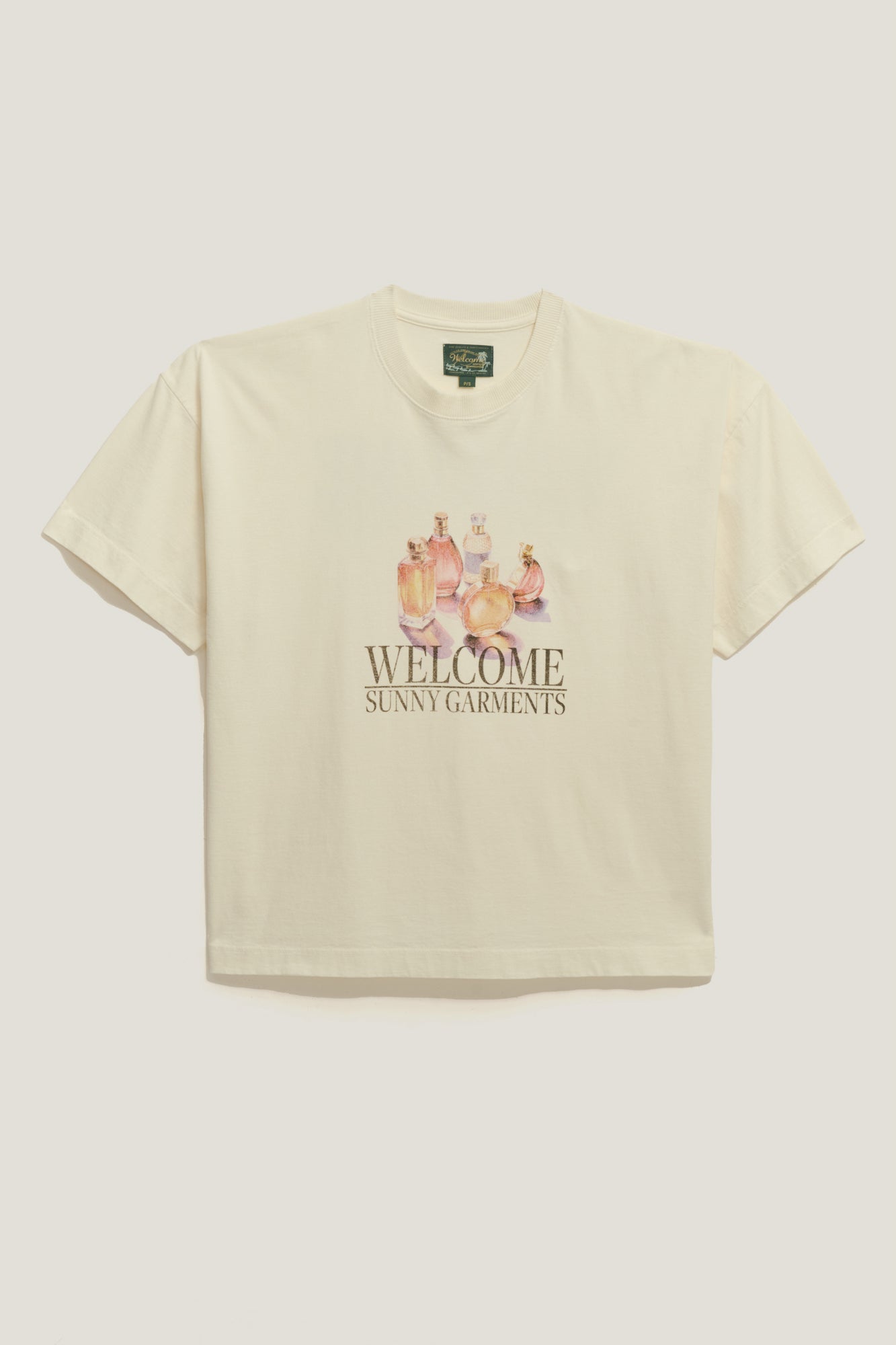 T-Shirt Boxy Fit Fragance - Off White