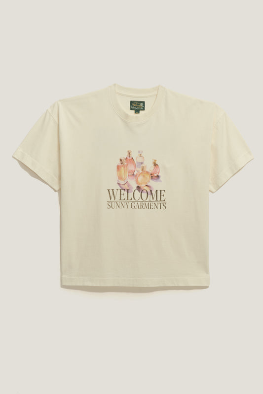 T-Shirt Boxy Fit Fragance - Off White