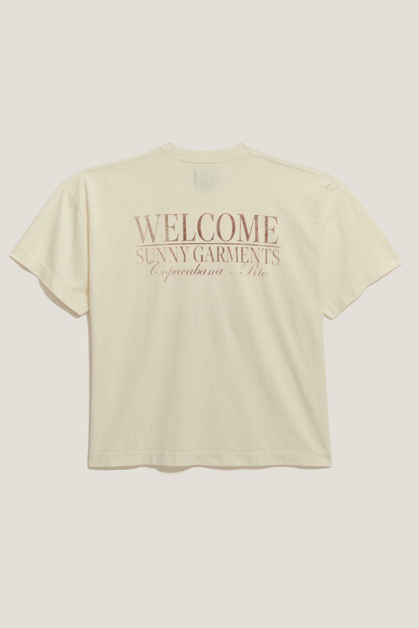 T-Shirt Boxy Fit Fragance - Off White