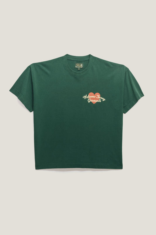 T-Shirt Boxy Fit Streetview - Verde