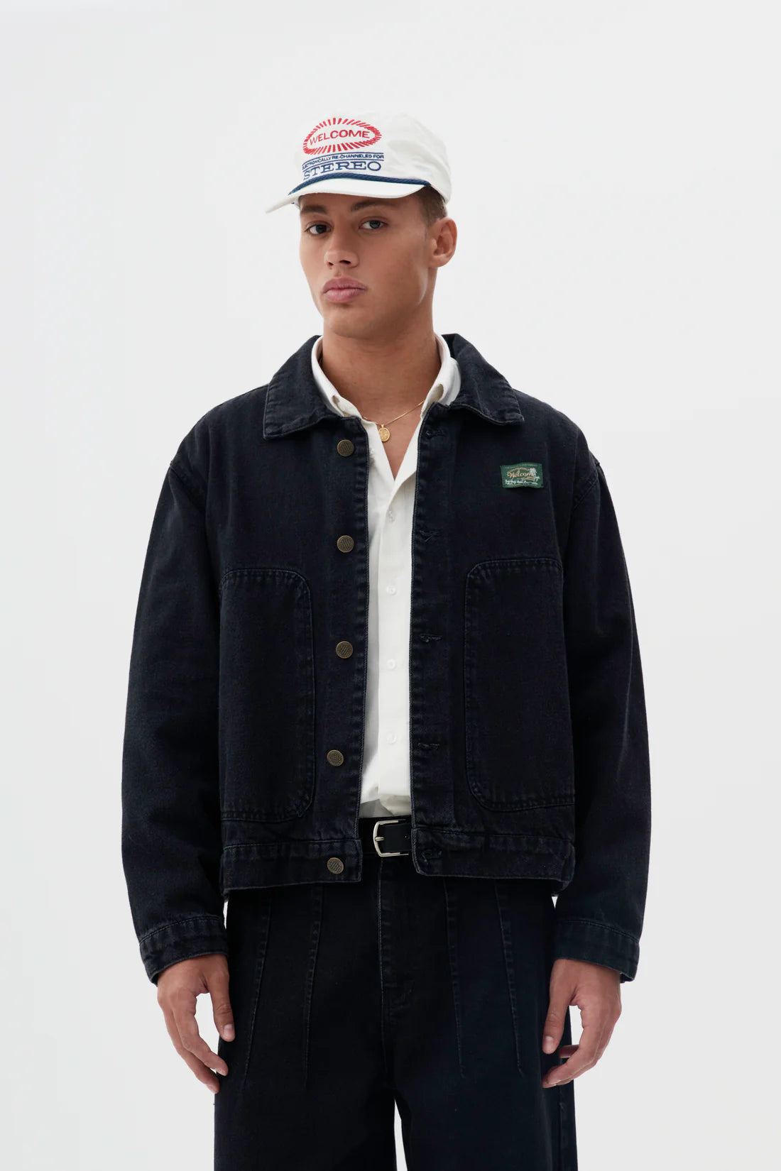 Jaqueta Jeans Mariner - Preta