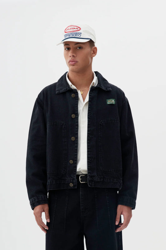 Jaqueta Jeans Mariner - Preta
