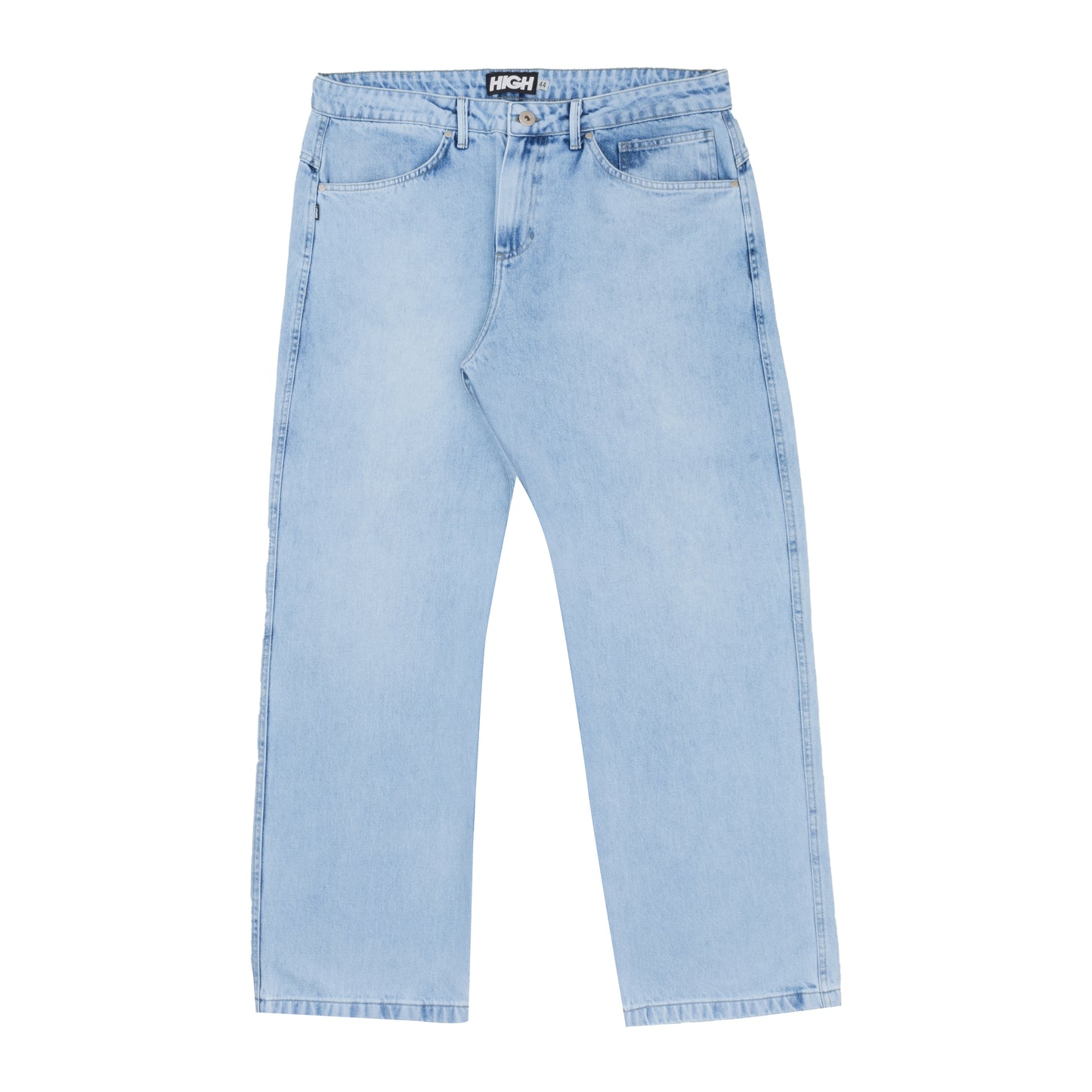 Jeans Pants Logo Line Blue
