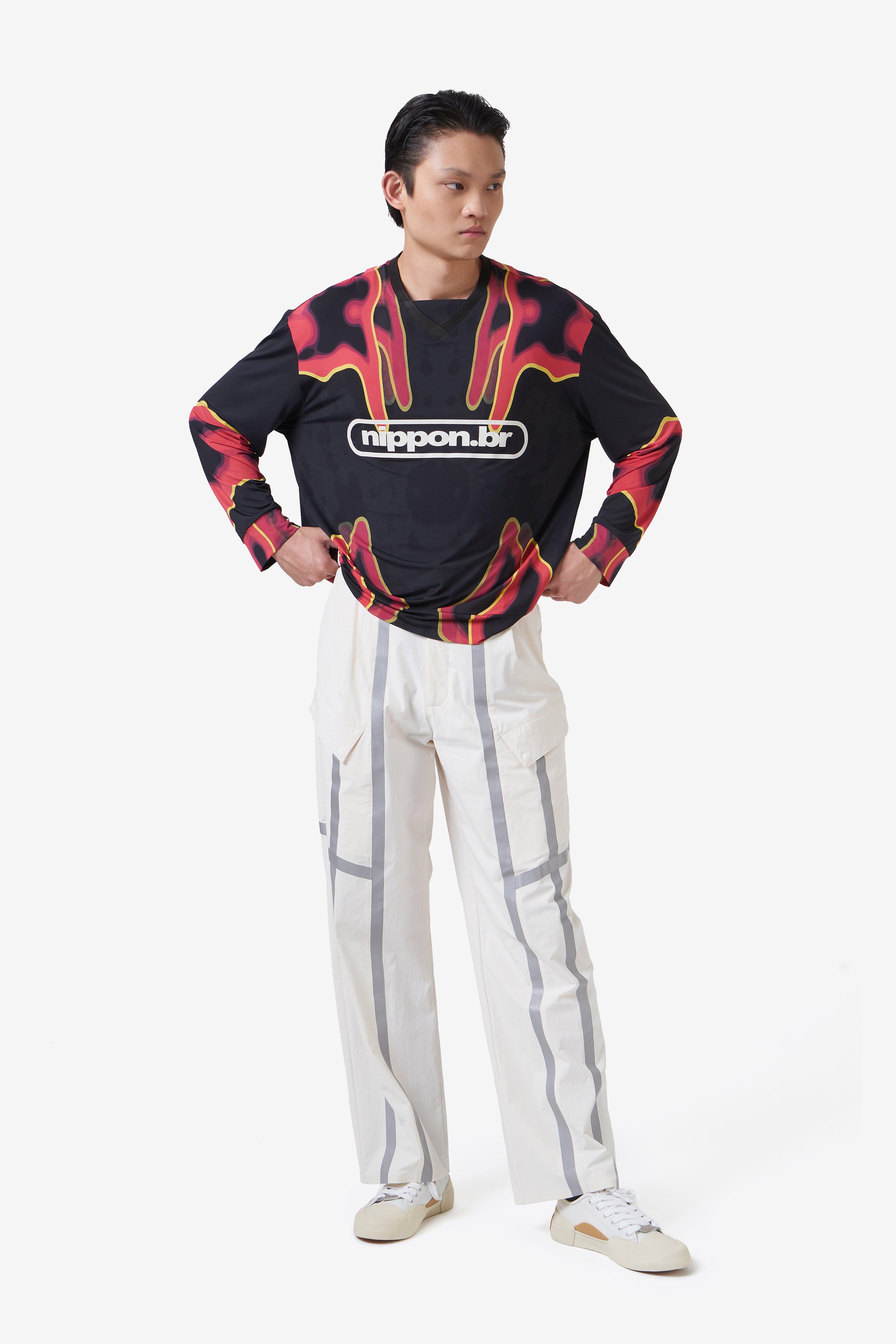 YACHT-RUBBER LEATHER LOW OFF WHITE