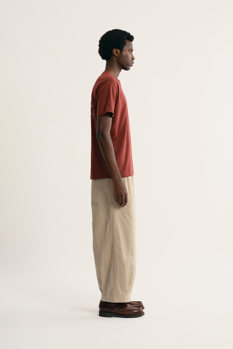 Tools Heavy T-Shirt - Burgundy