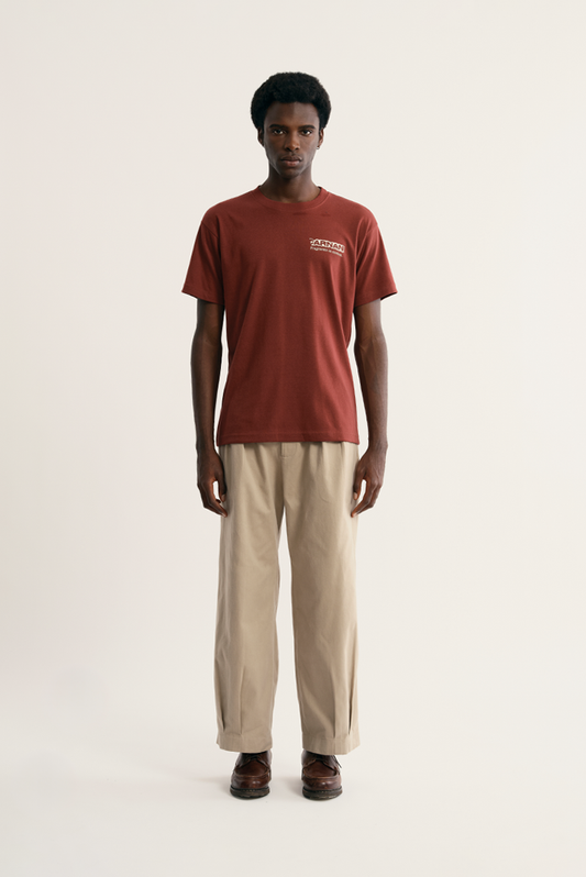 Tools Heavy T-Shirt - Burgundy