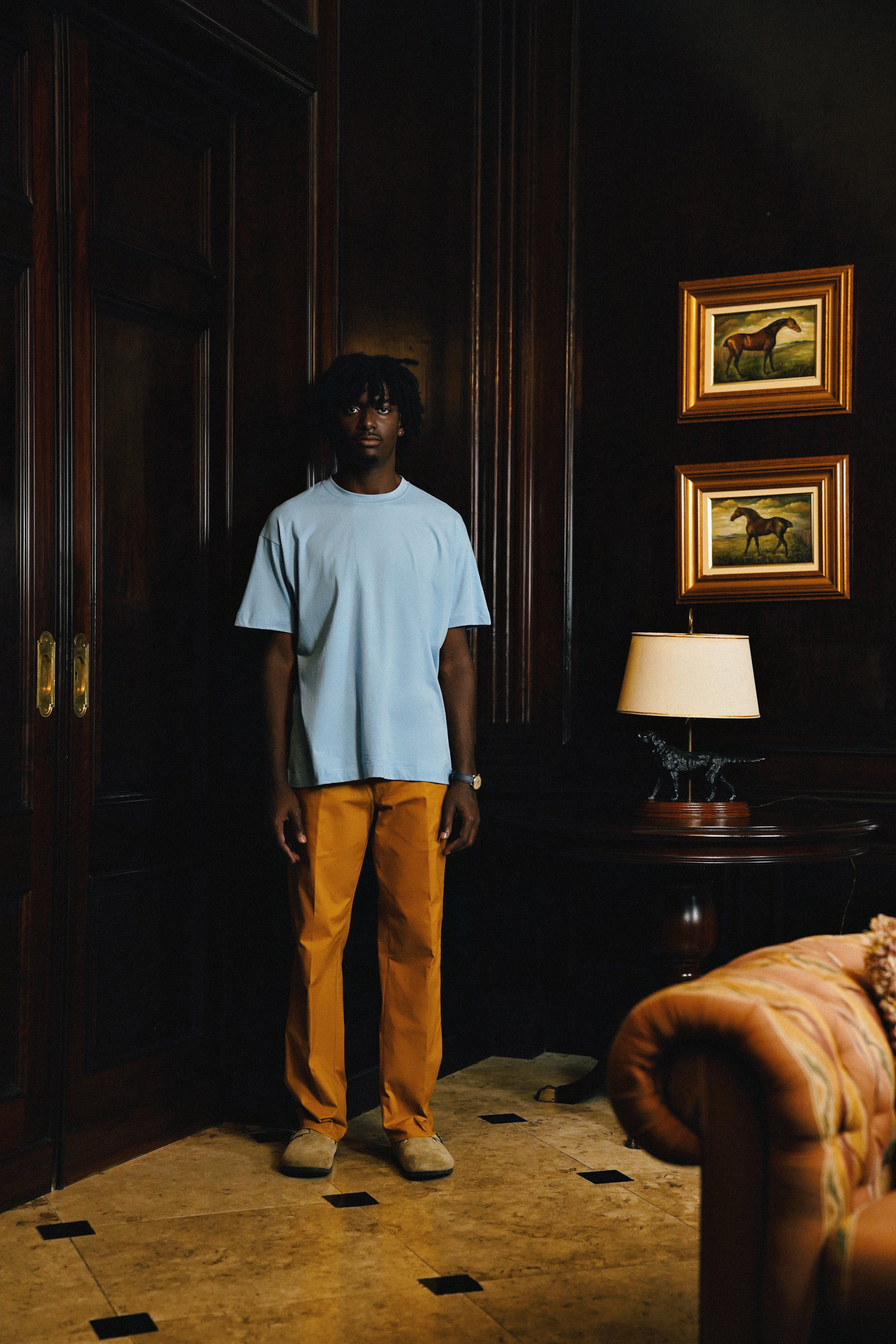 Calça Chino - Ocre
