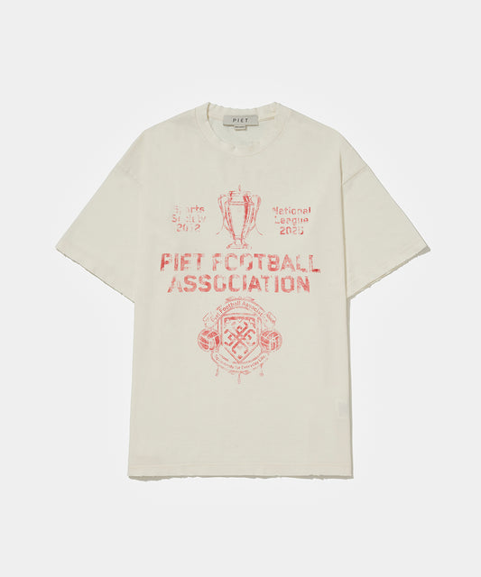 Football Association T-shirt Bone White
